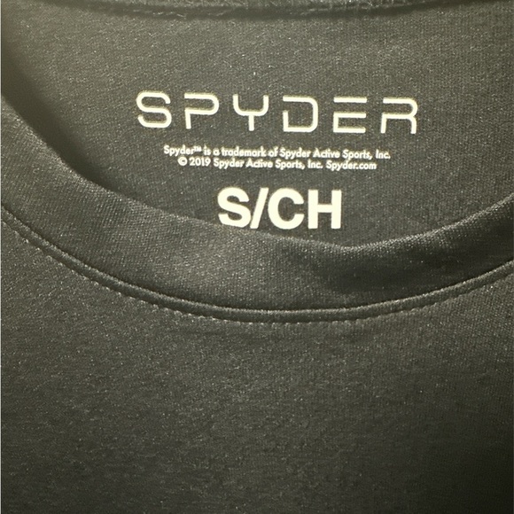 SPYDER, Men’s‎ Short Sleeve Shirt Black Sz Small Excellent - Picture 3 of 3